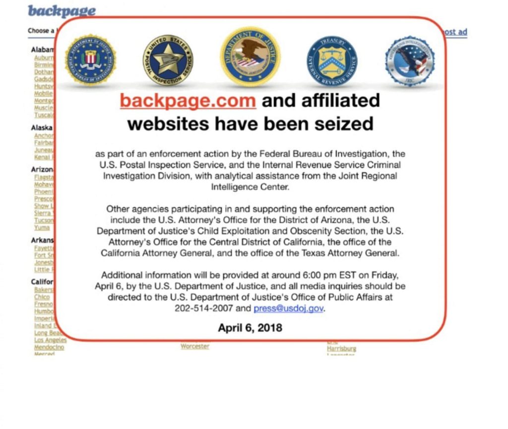 Trafficking victim sues Backpage and motel where she was trafficked